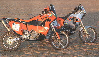 KTM Rallyegeräte